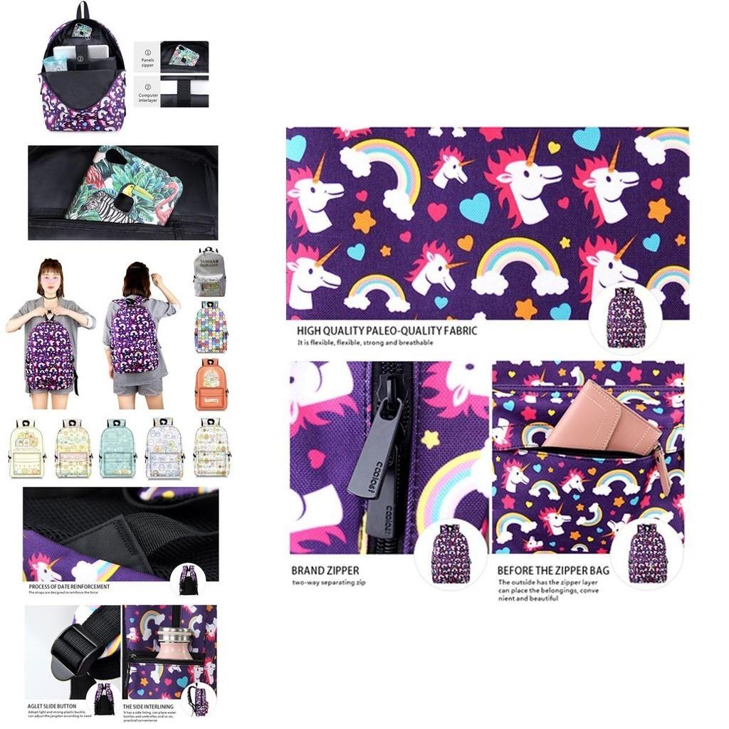 Sumikkogurashi Backpack With Adjustable Padded Straps For Outdoor And School Use