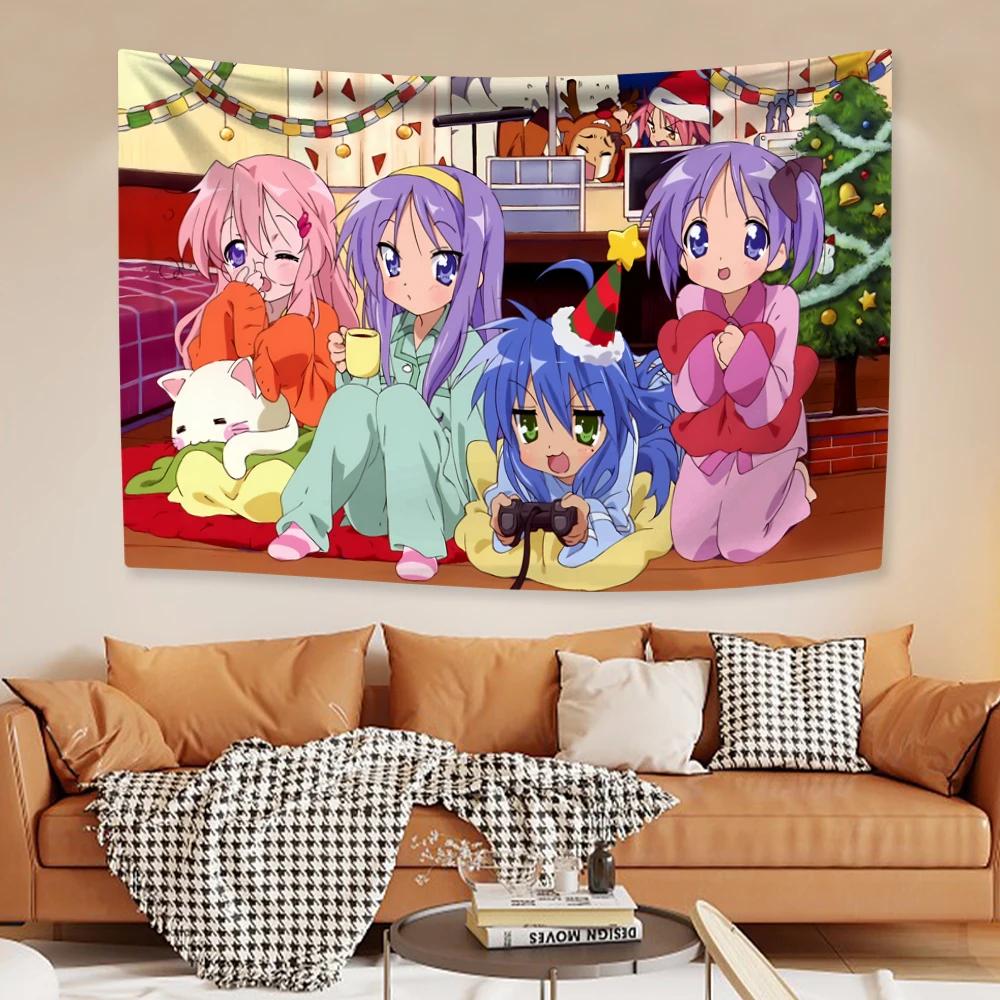 

VIKAMA Cute House With Tapestry Genki Biehl Girls High Density Soft SkinFriendly Material Bedroom Study Anime Room Decoration 74x94cm(29x37in)