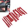 11PCS Set Car Audio Removal Tool Multifunctional Red with Oxford Cloth Bag Maintenance Repair Kit