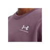 Under Armour Solid Color Letter Print Crew Neck Long Sleeve Sweatshirt Women Sweatshirt Purple 1379475-500