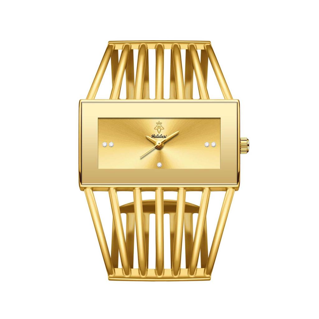 Yalalusi Bracelet Ladies Watch Cage Strap Diamond Women'S Watch Fashion Ladies Watch