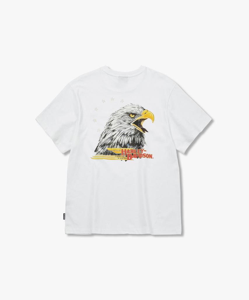 HARLEY-DAVIDSON COLLECTIONS® Harley Eagle Star T-Shirt White_Hh16111075