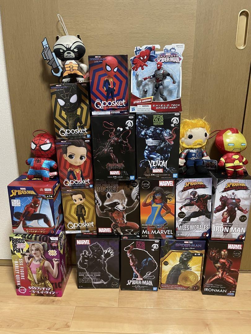 

[USED] Marvel Figure Set Qposket