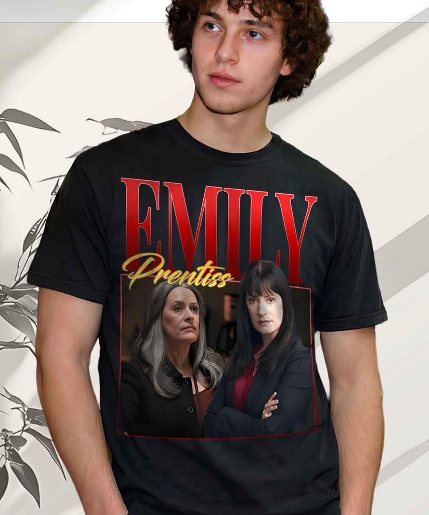 Emily Prentiss Criminal Minds T-shirt och barn-t-shirt – TV-seriefan Kläder