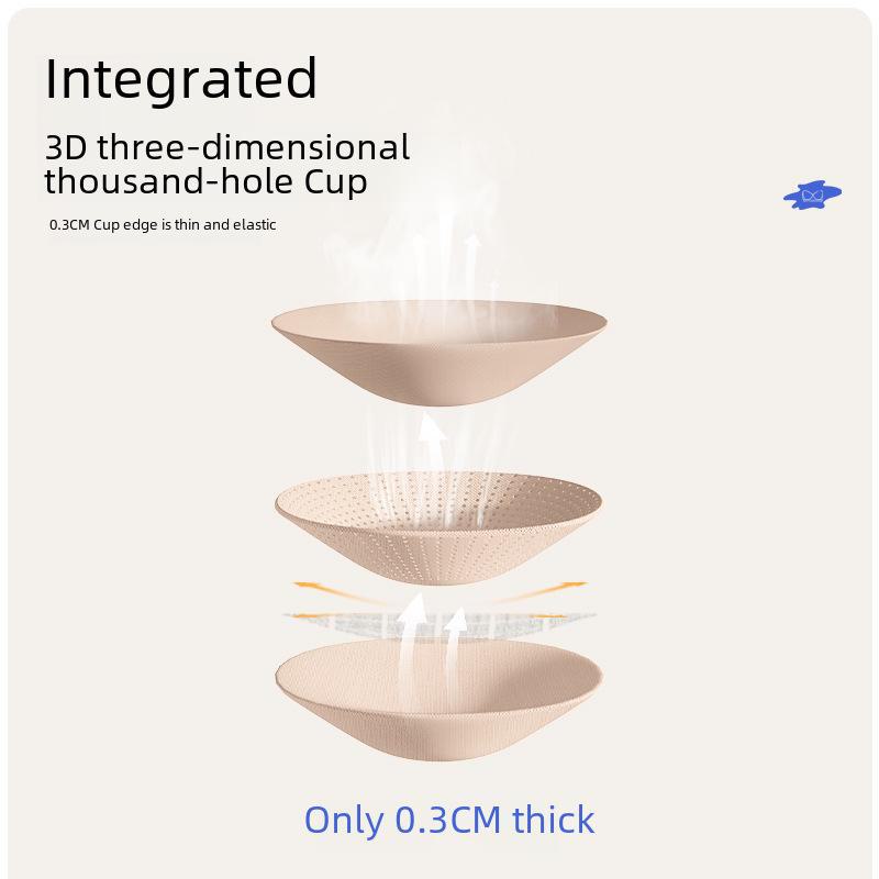 Juyitang Two-Tone U-Back High Elastic Shockproof Sports Bra