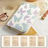Luxury Jewelry Organizer Book Case Zipper Travel Velvet Storage Bag for Rings Earrings Necklaces