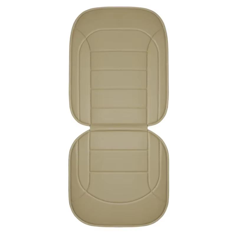 Auto Voorstoelkussen Leer Geïntegreerde Stoelhoes Alle Seizoenen Universeel Past op de Meeste Auto's Waterdicht en Slijtvast