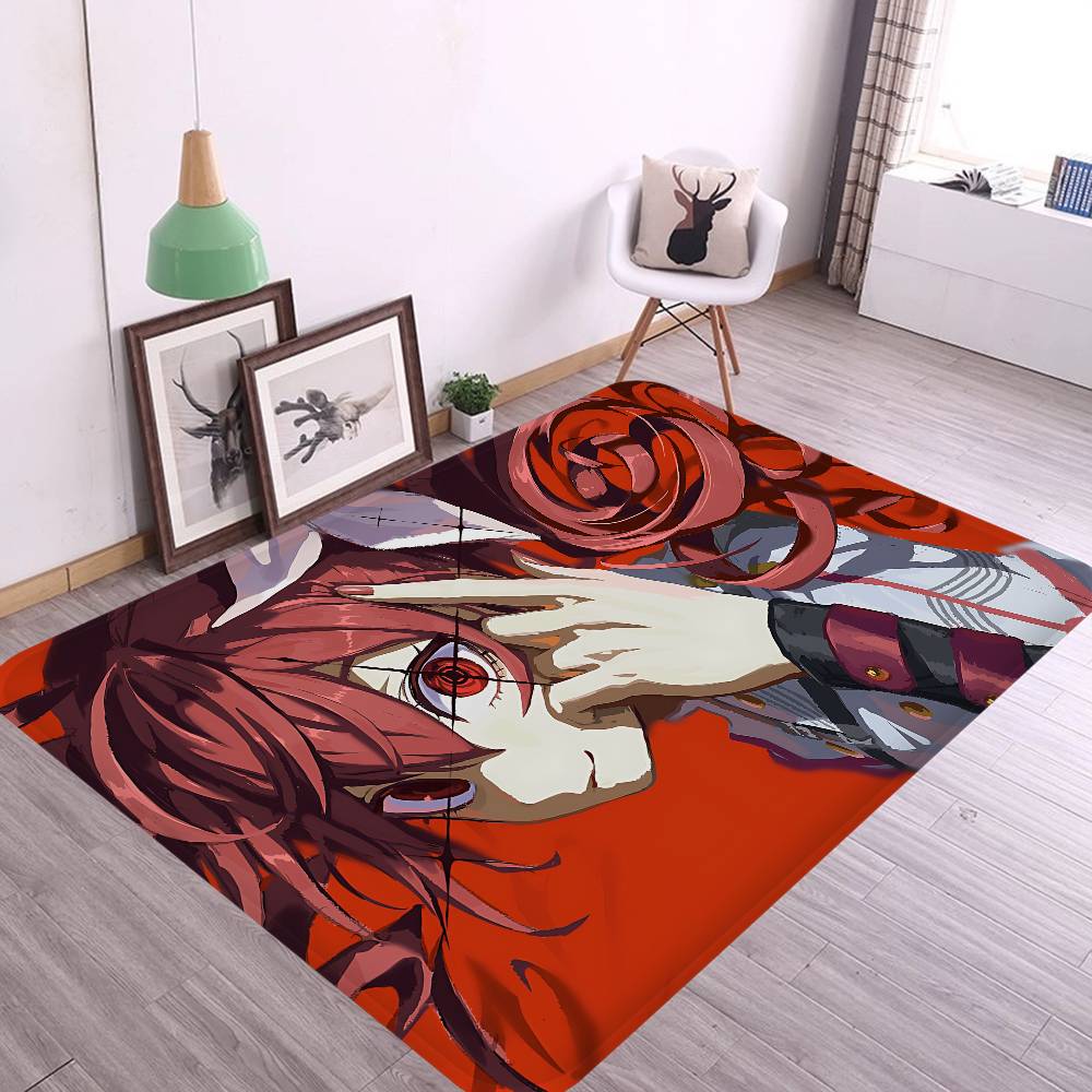 Vocaloid Teto Singer girl Floor Mat Rectangle Anti-slip Home Soft Badmat Front Door Indoor Outdoor Mat Hotel Decor Mat