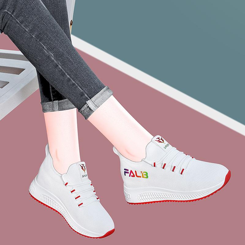 Summer mesh casual women's shoes soft-soled sports shoes dancing walking shoes women's shoes