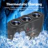 120W PD+USB Car Charging with Three Cigarette Lighting Holes PD QC3.0 Fast Charging 12-24V Auto One-to-three Cigarette Lighter