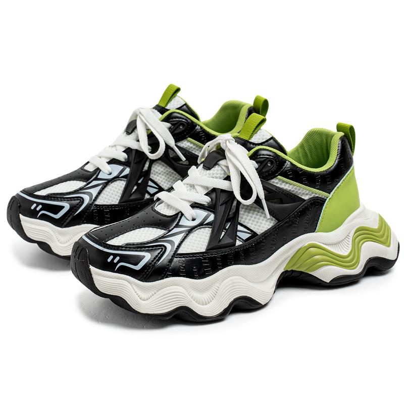 

Новая мужская модная повседневная обувь для мальчиков и студентов, трендовые удобные кроссовки на мягкой подошве, мужские классические дышащие кеды 44 зелёный/чёрный