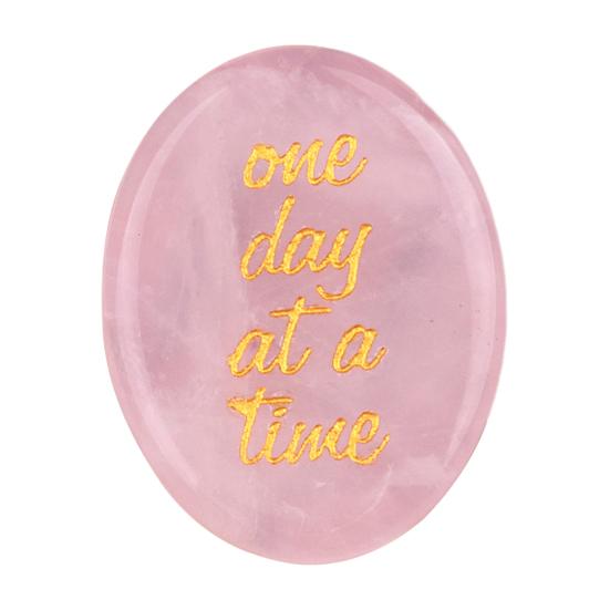 Natural Crystal Palm Stone for Meditation Relaxation Pocket Size Soothing Therapy Stone Personalized Gift for Any Occasion