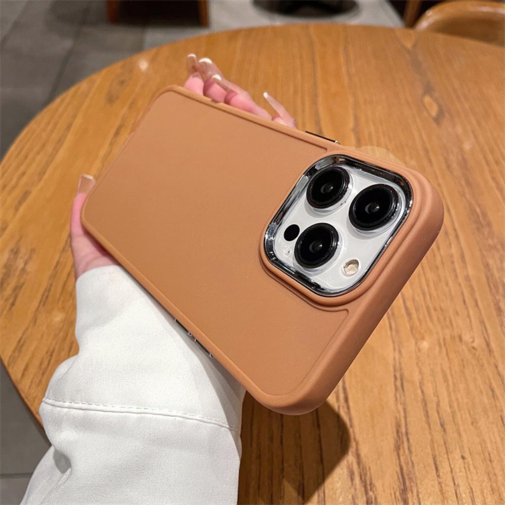 Geschikt voor Apple 17 Pro Max Metalen Frame Knop Mode Telefoonhoesje, IPhone 7P/XR Telefoonhoesje, 16 en Andere Modellen