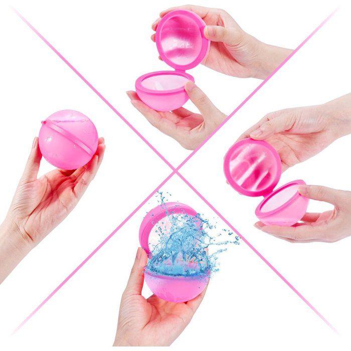 Water Bombs - ZURU - 3 Reusable Water Balloons - Ages 4+