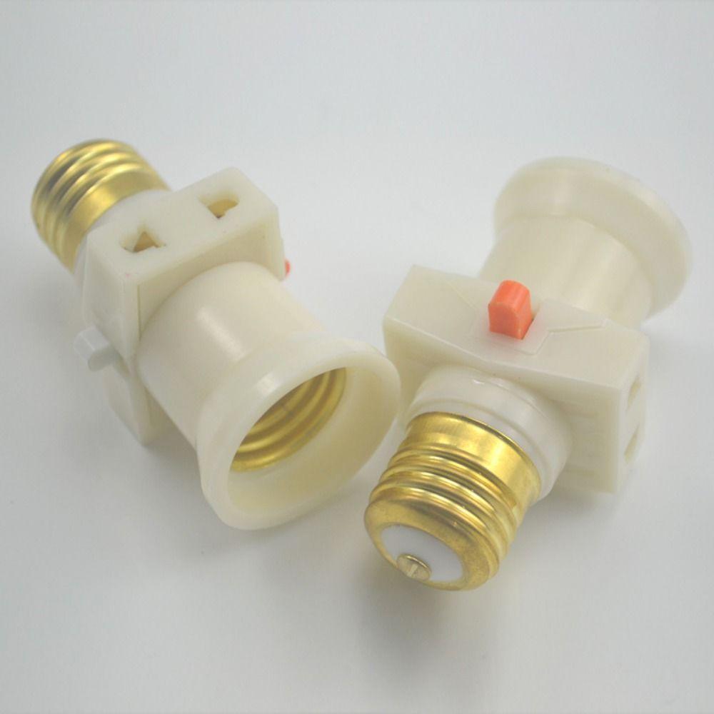 

ABS E27 Bulb Socket 6A 250V Splitter Adapter Accessories Light Household