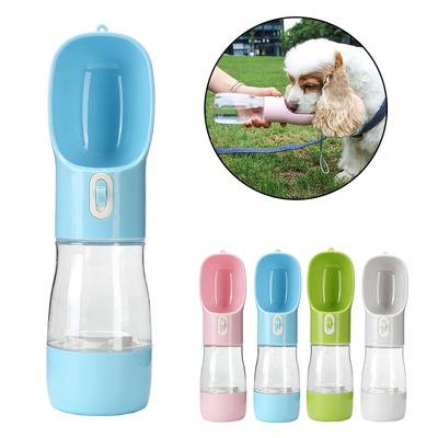 Haustierprodukt Haustier Wasserflasche Fressnapf Tragbar Hund Katze Outdoor Spaziergang Reisebedarf Hundewasserflasche