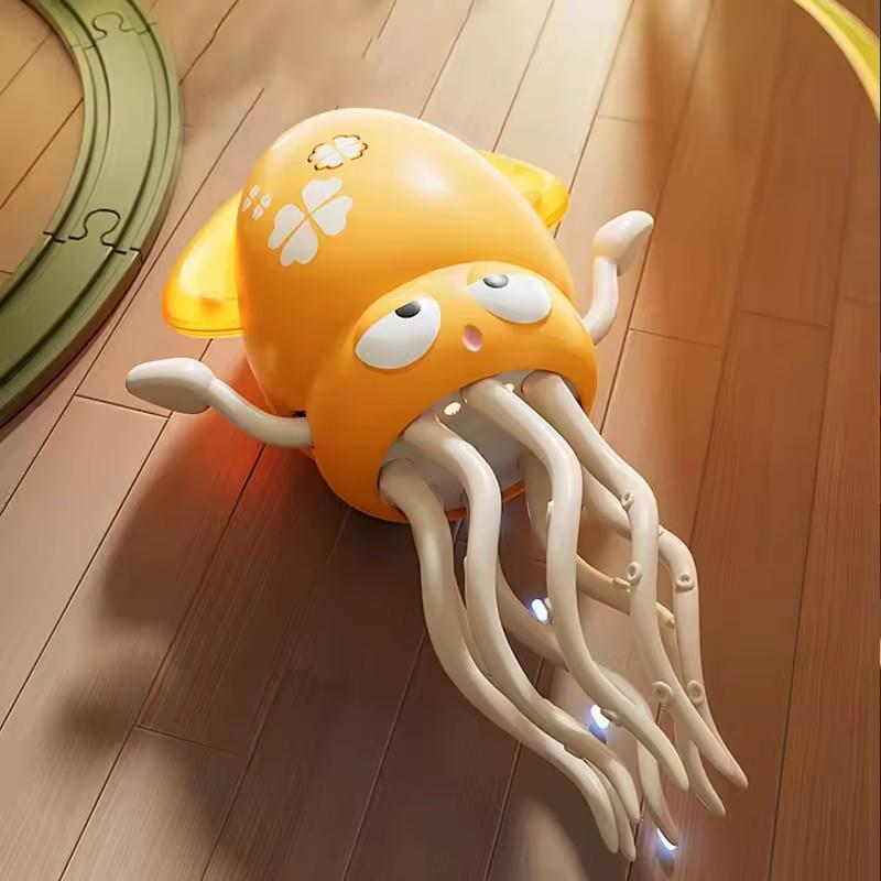Latest Dancing Octopus Kid Electronic Pet Playthings Cartoon Interactive Development Moving Education Baby Toddler Playthings Dancing Octopus Gift