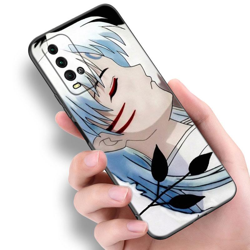 Inuyasha Sesshomaru Anime Phone Case For Xiaomi Redmi Note 5 6 9T K20 K40 K50 Pro 7A 8A 9A 9C 9i 10A 10C A1 S2 TPU Black Cover