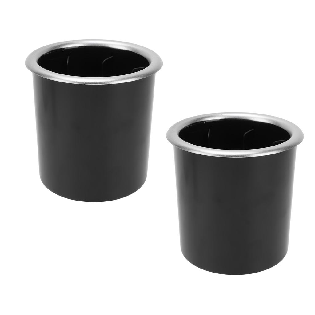 2Pcs Cup Holder Insert 85mm Cushioning Liner Versatile Drink Can Holder for RV Deck Patio Boat Trailer Table Sofa