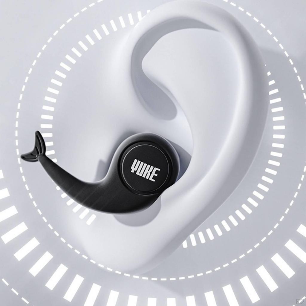 Swimming Earplugs with Cord Waterproof Swim Soft Silicone Flanged Earplug for