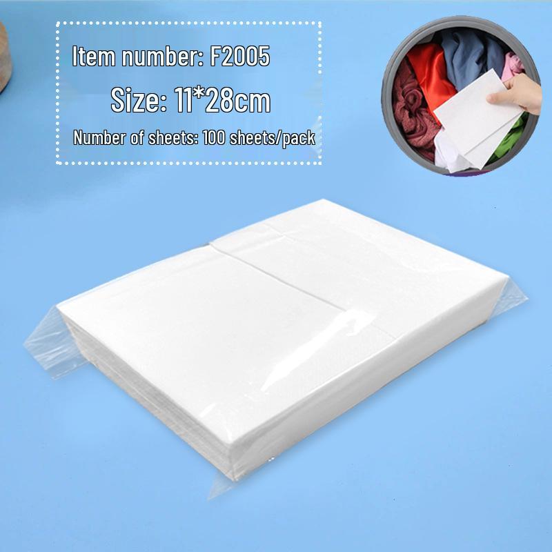 Color Absorbing Anti-Bleeding Laundry Sheets – Prevents Stains and Maintains Color.