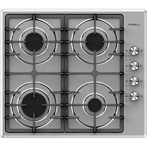 

Варочная панель Inox с боковой кнопкой Газобезопасный чугунный гриль