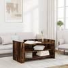 VidaXL Coffee Table Smoked Oak 100x50x50 Cm Engineered Wood, Side Table, Living Room Table, Accent Table, End Table 848350