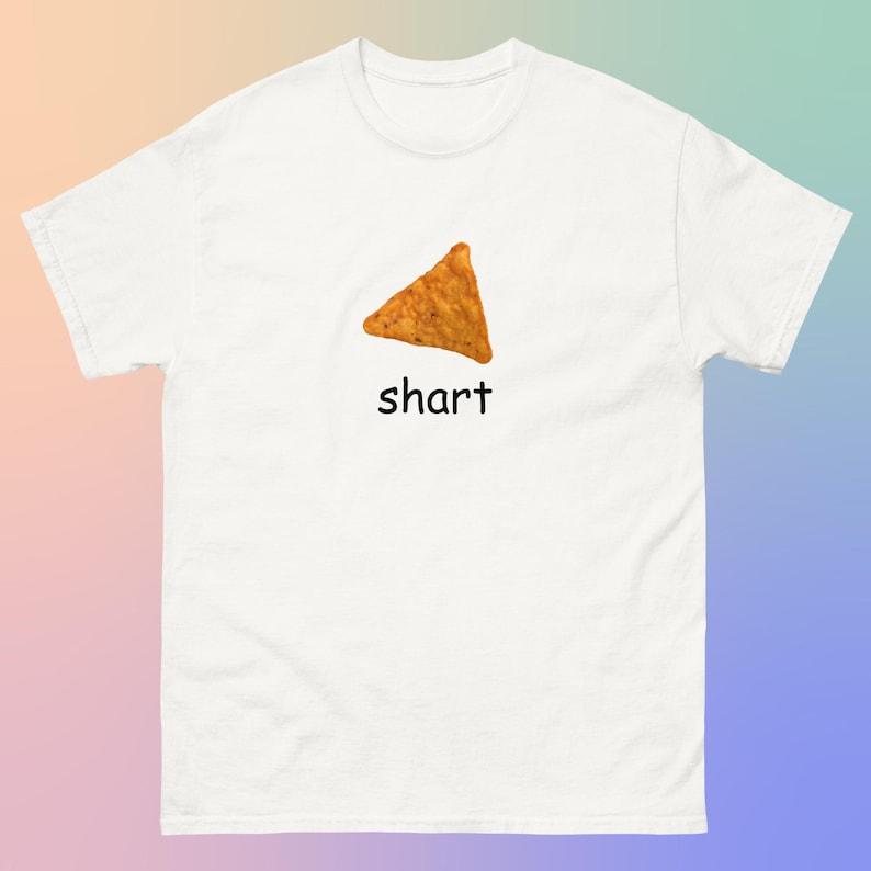 Shart Chip Dorito Shirt Funny Meme Graphic Tee S