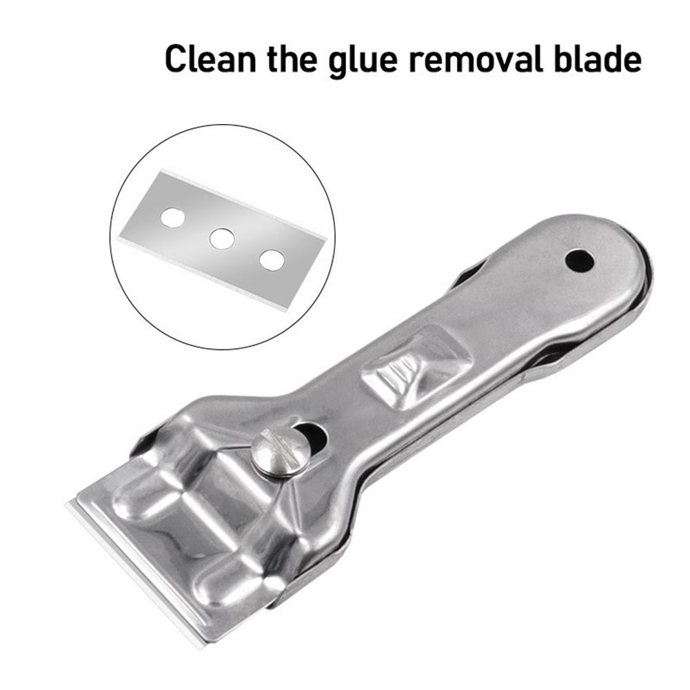 Hob Scraper Scraper Cleaner Iron Silver With 1pc Blade