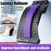 Back Massager Stretch Lumbar Support Relaxation Spine Pain Relief Vertebral Relaxer Stretches The Lower Traction Corrects Waist