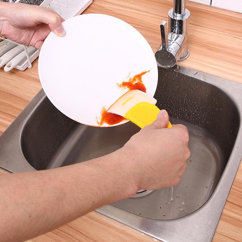 Simple and Convenient Silicone Spatula Dirty Pot Scraper Frying Pan Silicone Scraper
