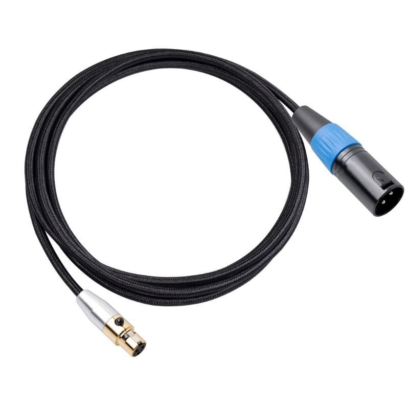 High Fidelitys XLRs Female Male Balanced Cable Double Shielding Noise Cancelling For Studio Equipment And Home Theater Systems