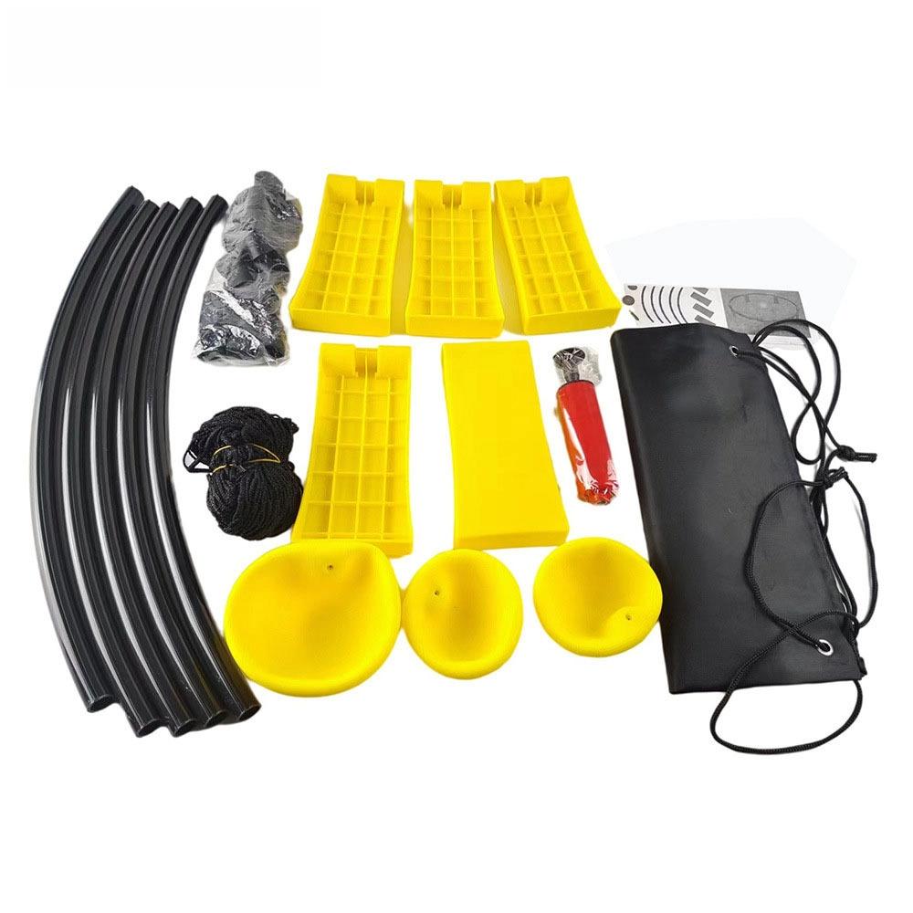 PVC Beach Volleyball Mini Beach Spike Outdoor Training Entertainment Inflatable Yellow Volleyball