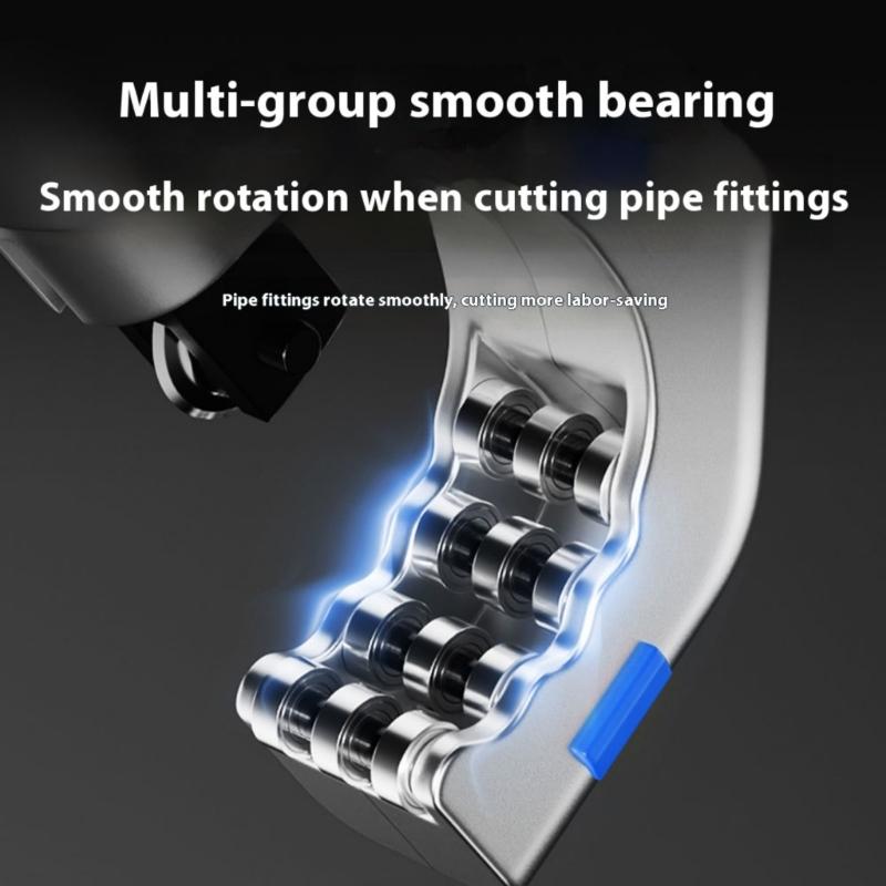 Professional Copper Pipe Cutter With Smooth Bearing System And High Hardness Alloy Steel Blade For Effortless Metal Tube Cutting