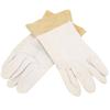1 Pair TIG Welding Gloves Soft Sheepskin Comfortable Gloves Working Hands Safety ProtectionL 10.2in Length 4.3in Width