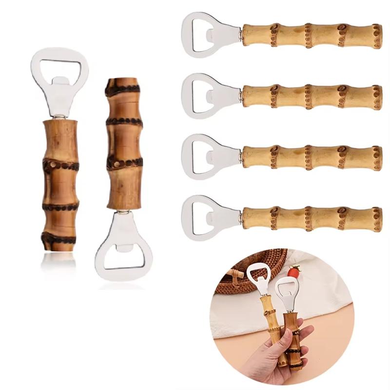 A84E-Portable Bottle Opener Multi-Function Bottle Opener Stainless Steel Beer Bottle Opener