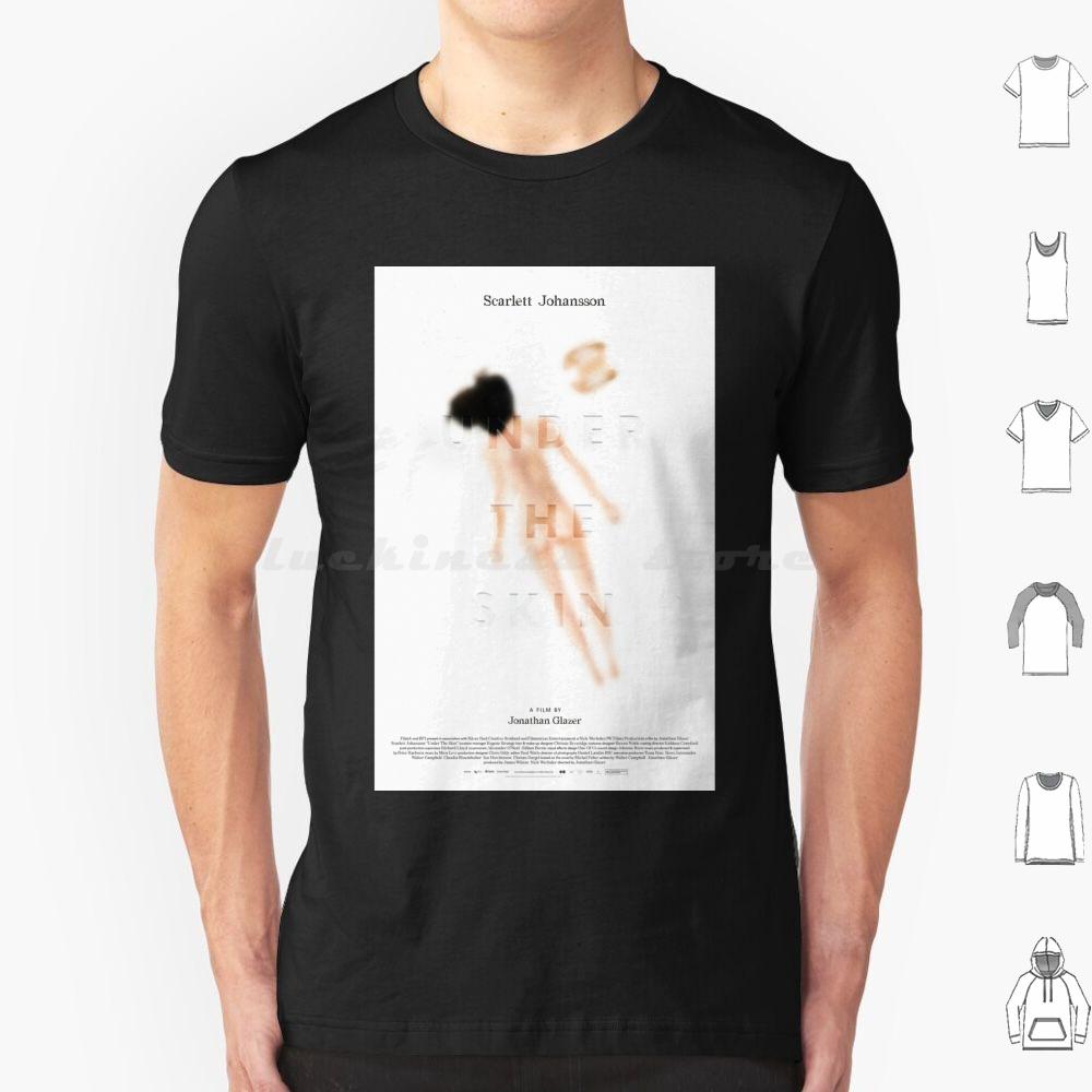 

Under The Skin T Shirt 6xl Cotton Cool Tee Skin Movie Film White Type Typography Composition Cinema Classic Minimal Universe S