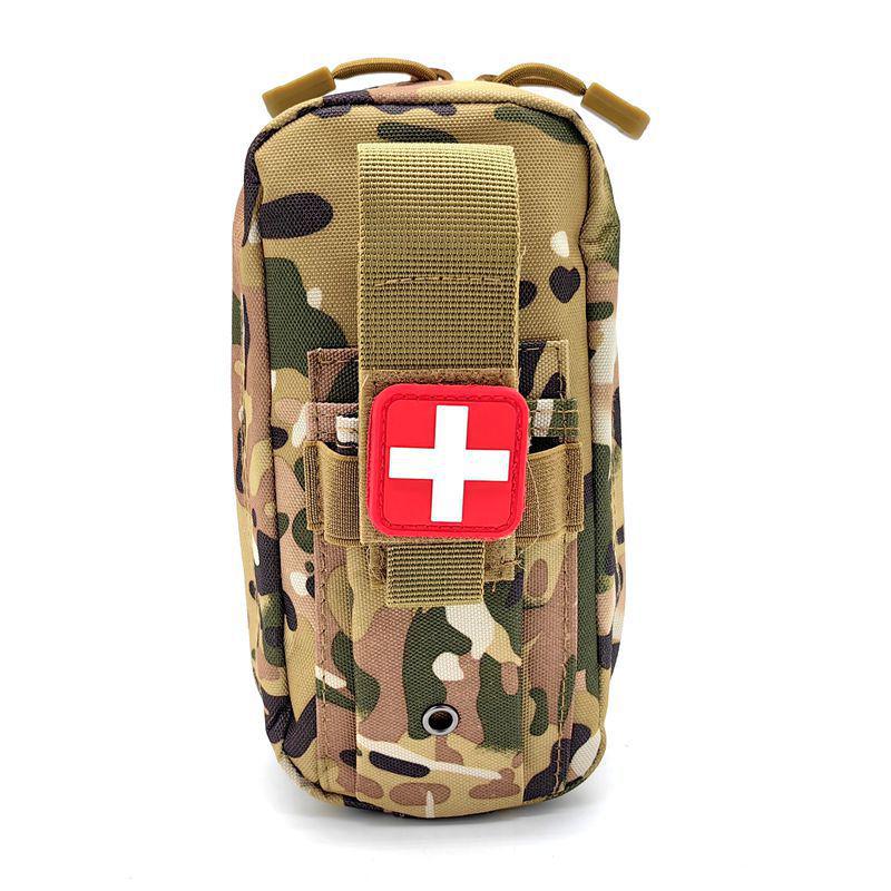 Portable Tactical MOLLE First Aid Kit Waist Bag