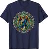 Buntglas Erzengel Raphael T-Shirt