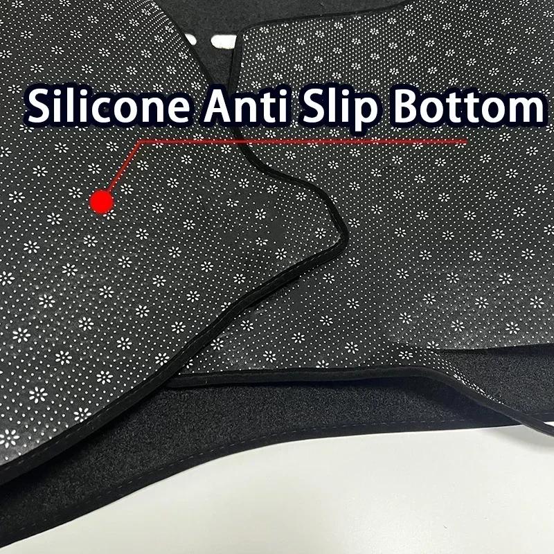 Car Dashboard Cover Avoid Light Pad Instrument Panel Mat Case Carpets for Hyundai Santa Fe SM Classic 2001-2006