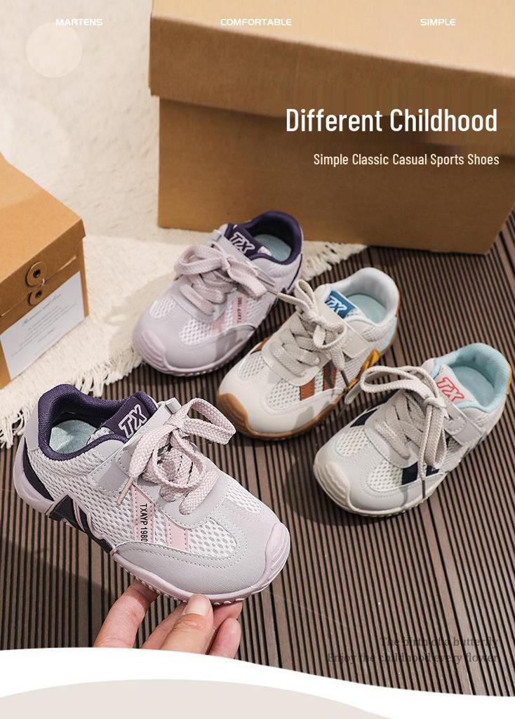 2026 Autumn Velcro Skate Shoes for Kids – Lightweight, Soft Sole, Unisex