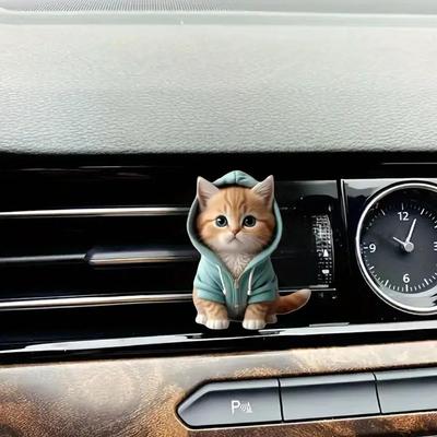 Araba Kedi Hava Çıkışı Aromaterapi Uzun Süreli Taze Şık Deodorant Otomotiv İç Aksesuarları