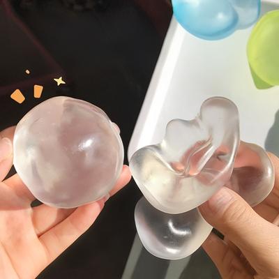 Plasticity Mochi Toys Toys Toys Squishy Squeeze Sensory Fidget Transparent Coconut Oil Squeeze Toy Stress Relief Sensory Adults
