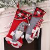 Christmas Faceless Doll Socks Cartoon Three-Dimensional Old Man Gift Socks Gift Bag Window Decoration
