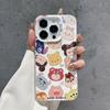 Applicable to iphone11/11pro mobile phone case Apple 11promax domestic Huawei oppo cartoon full screen animal