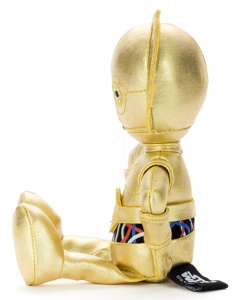Star Wars Beans Collection C-3PO Plush Toy, Sitting Height: Approx. 14cm