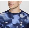 New Tottenham Hotspur Academy Pro Men's Nike Dri FIT Soccer Short Sleeve Pre Match Top FN9664-425