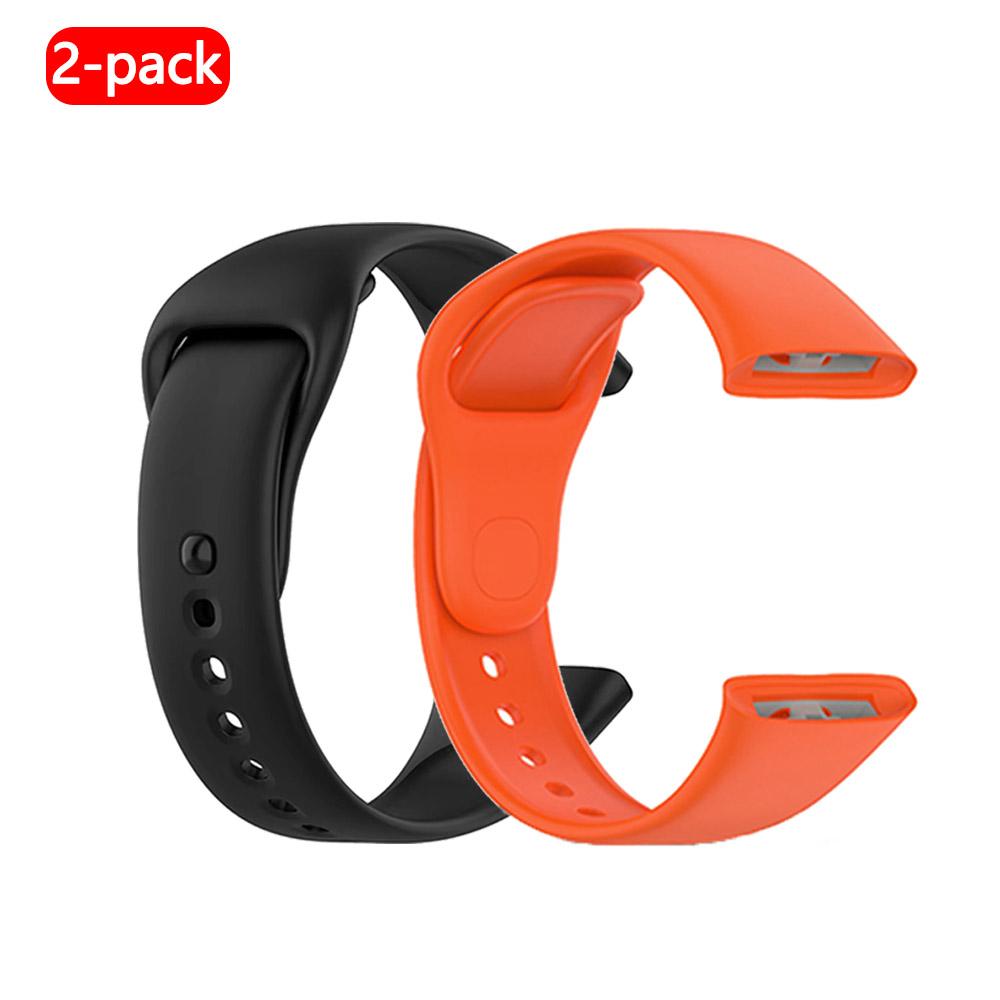 2er-Pack - Geeignet für Redmi Watch 3 Umweltfreundliches Silikonarmband