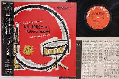 LP Record MAX ROACH, CLIFFORD BROWN - Best Of Max Roach And Clifford Brow K23P6271 GNP 1984 Japan Obi Jazz Used