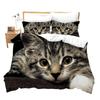 Cats Duvet Cover Set For Boy Girl Cute Animal Printed Bedding Set Pet Theme Comforter Cover Pet Bedspread Quilt Cover Set